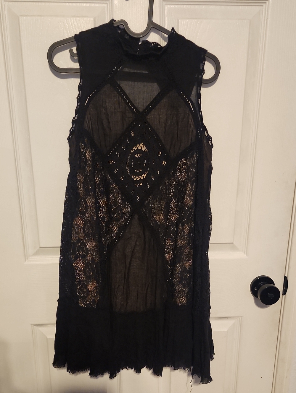 Free People Angel Lace Mini Dress